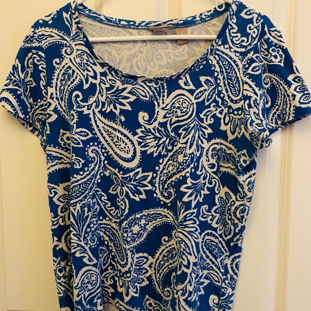 Chico’s short sleeve top - Chico’s size 2
